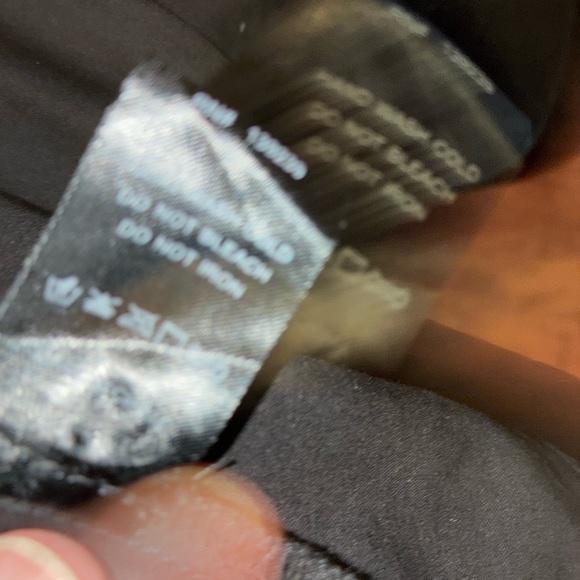 NWOT Pomander Place Black Cotton Shirt With Ties in the Back. Size Small - Picture 6 of 8